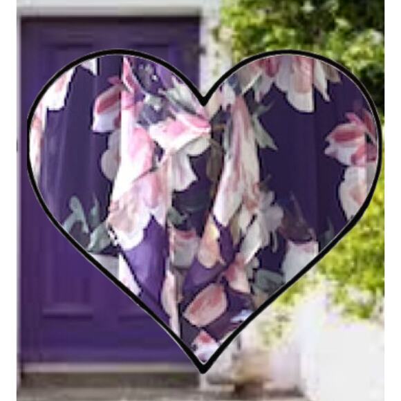 ASTR the Label Women's Kitsune Floral Cut-Out Halter Maxi Dress Size: L - Picture 7 of 12